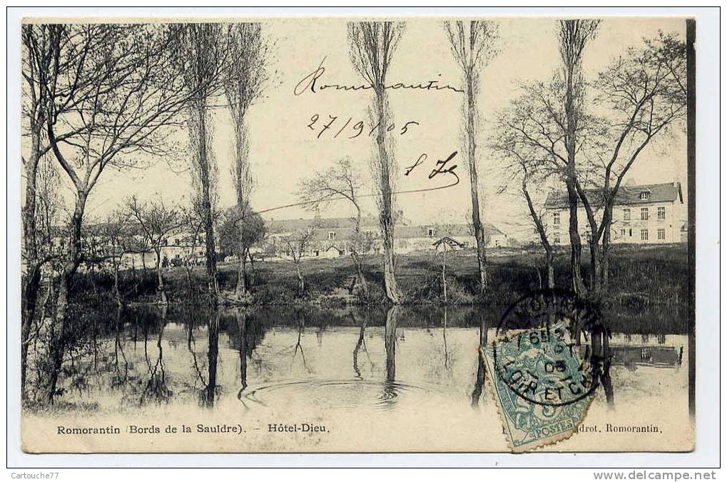 K10 - ROMORANTIN - Bords De La Sauldre (1905) - Romorantin