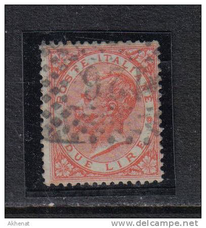 RG207 - REGNO 1863 Londra , 2 Lire N. 22 Usato. Firma RAY - Used
