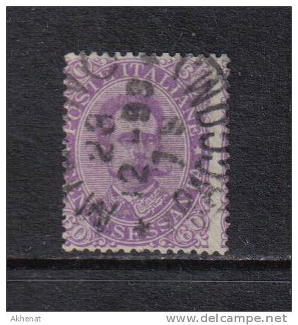 RG240 - REGNO 1889 , Umberto I : 60 Centesimi N. 47  Usato - Usati