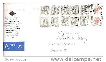 Lettre De Belgique - Covers & Documents