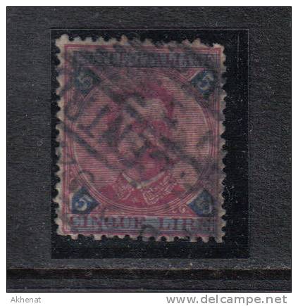 RG257 9 - REGNO 1891 , Umberto I : Serie 59/64 Usato Originale. Annulli Forti. - Oblitérés