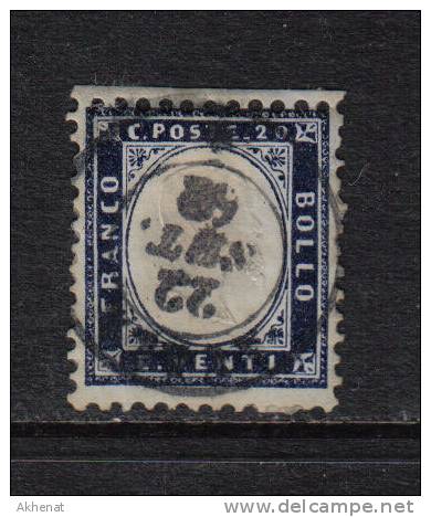 RG275 - REGNO 1862  : 20 Cent N. 2  Usato - Used