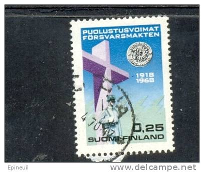 FINLANDE ° 1968  N° 612  YT - Used Stamps