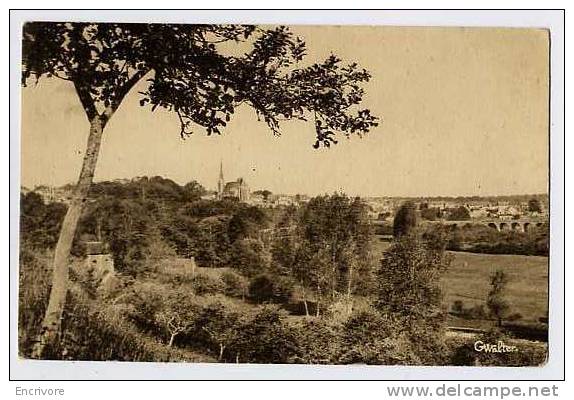 Cpa CONCHES Vue Generale Prise Route D'evreux -cl Walter Ed Olmes - Conches-en-Ouche