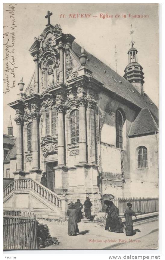 Nevers  Eglise De La Visitation    Animation - Guerigny