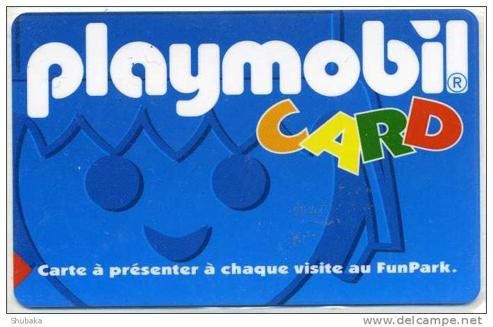 Carte PLAYMOBIL - Autres & Non Classés