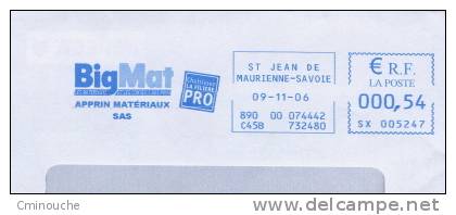 FRANCE - EMA SX 005247 - Matériaux, La Filière PRO - Enveloppe Entière Fenêtre 11 X22 - Autres & Non Classés