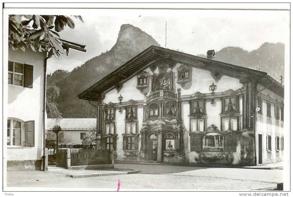OBERAMMERGAU Pilatushaus Mit Kofel - Oberammergau
