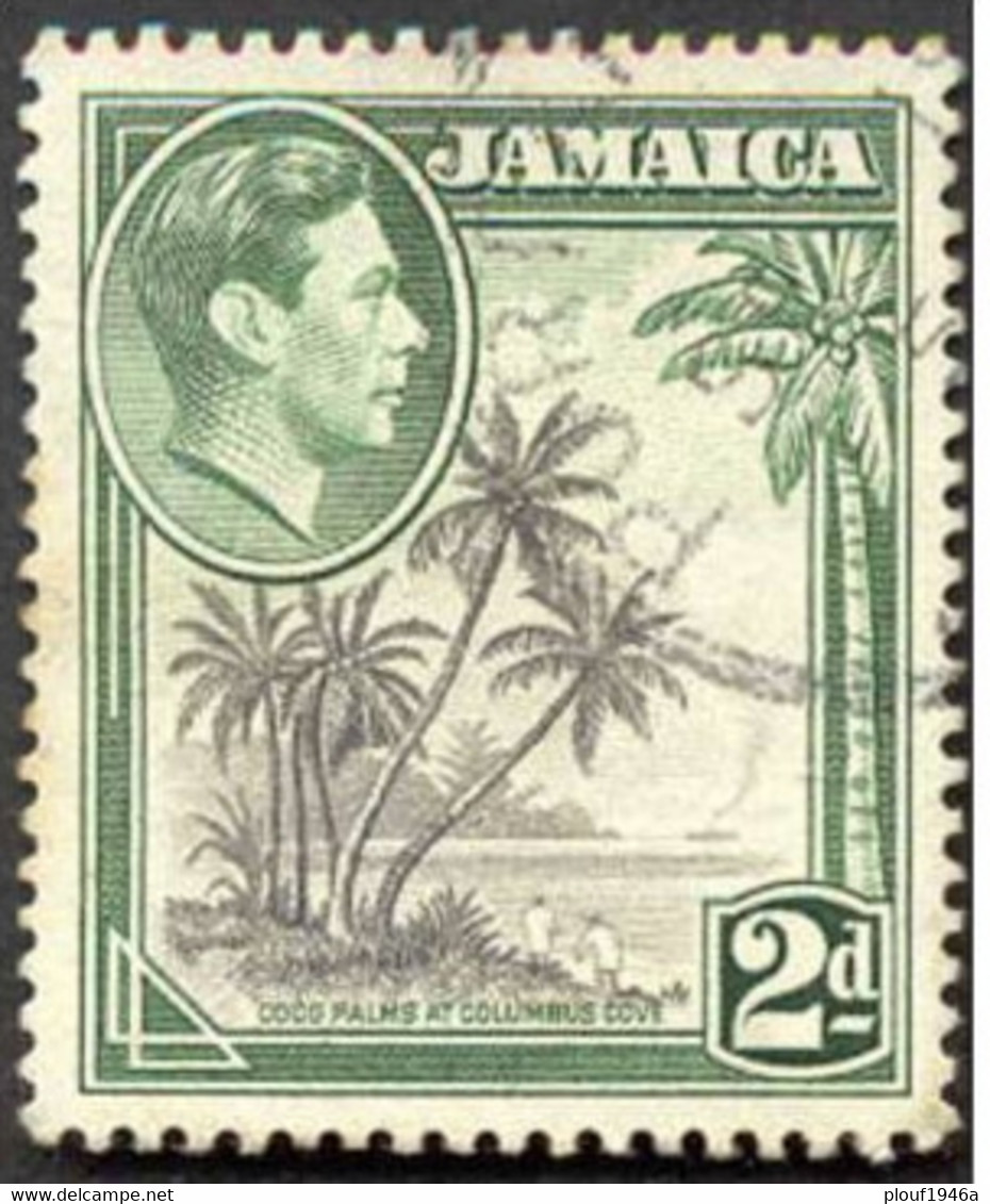 Pays : 252 (Jamaïque : Colonie Britannique)  Yvert Et Tellier N° :    126 (o) - Jamaica (...-1961)