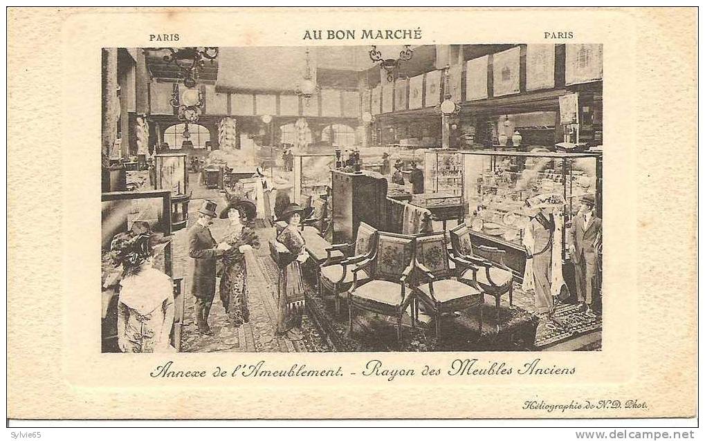 AU BON MARCHE- Annexe De L´ameublement Rayon Des Meubles Anciens - Tiendas