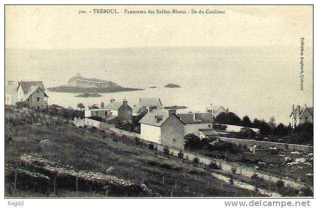 D29 - TREBOUL - Panorama Des Sables-Blancs  - Ile Du COULINEC - Tréboul