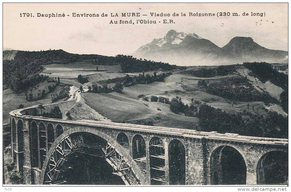 CpE0311 - Environs De LA MURE - Viaduc De La Roizonne - (38 - Isere) - La Mure