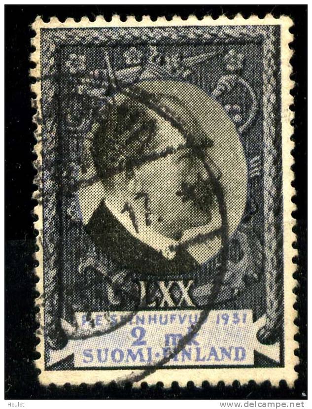 Finnland Suomi Mi.N° 172 Gestempelt  70. Geburtstag Von P. E. Svinhufvud Finnischer Staatspräsident 1861 - 1944 - Used Stamps