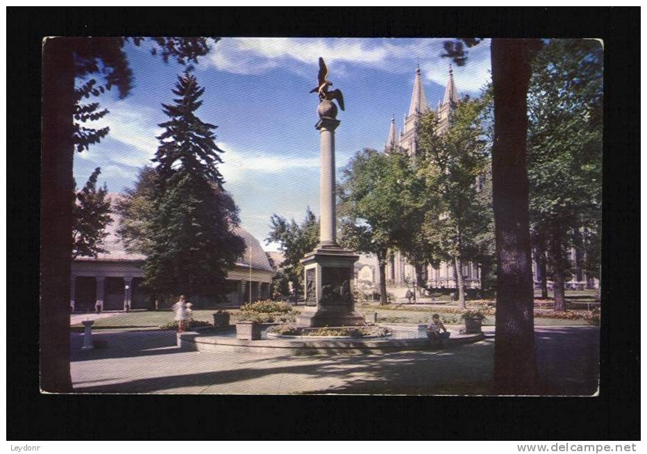 Sea Gull Monument - Temple Square - Salt Lake City, Utah - Salt Lake City