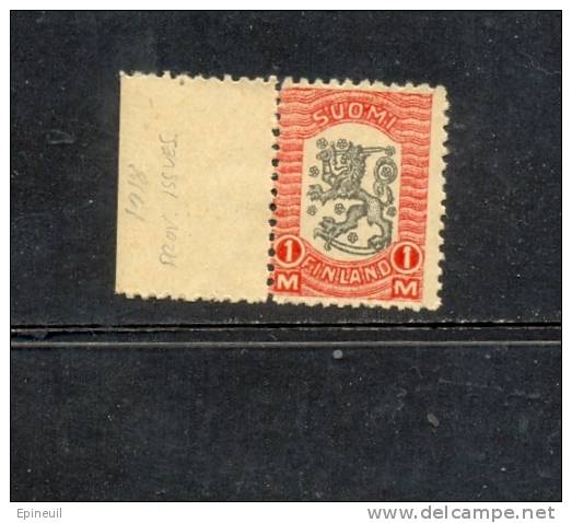 FINLANDE * 1918 N° 77 YT - Unused Stamps