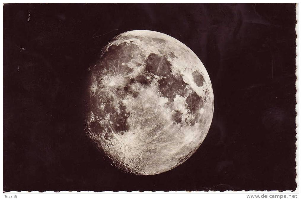 CPSM De La Lune De L'Observatoire Du Pic Du Midi (2862m), Bagnères De Bigorre (Hautes Pyrénées) - Astronomy