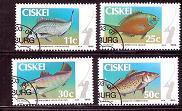 CISKEI 1985 CTO Stamp(s)  Coastal Angling 70-73 #3334 - Fishes