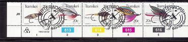 TRANSKEI 1983 CTO Stamp(s) Fishing Flies 115-119 #3403 - Fishes