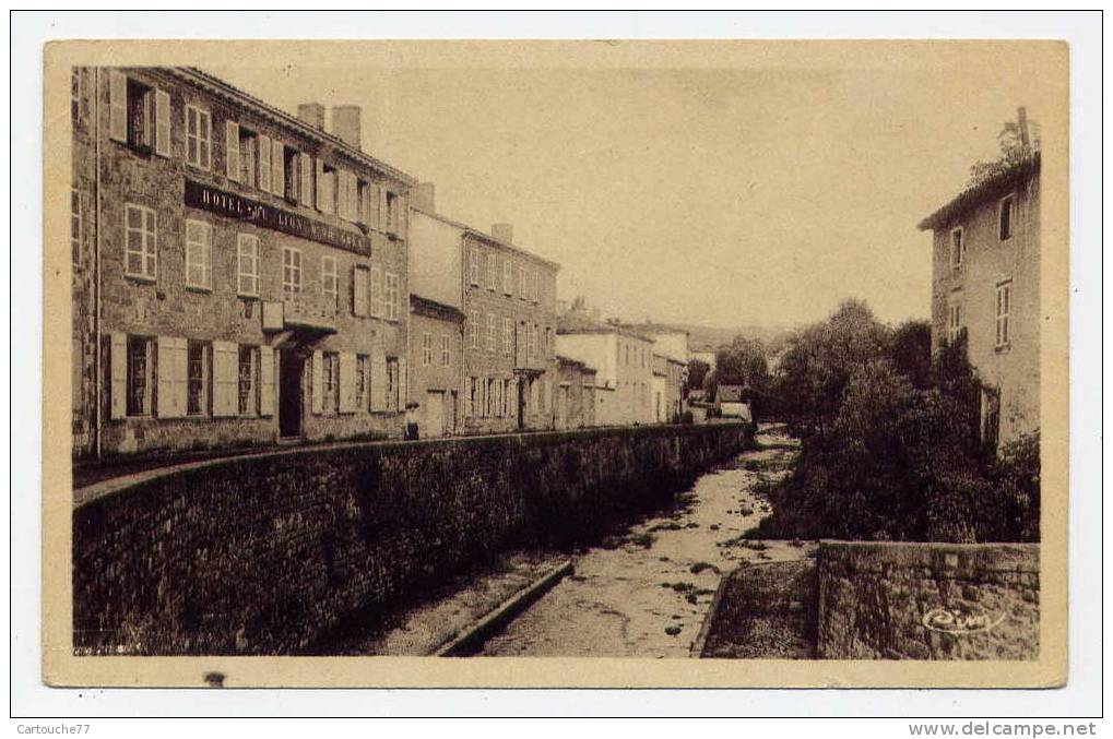 K10 - MONTBRISON - Les Bords Du VIZEZI - Les Quais Des Eaux Minérales - L'Hôtel Gréa - Montbrison