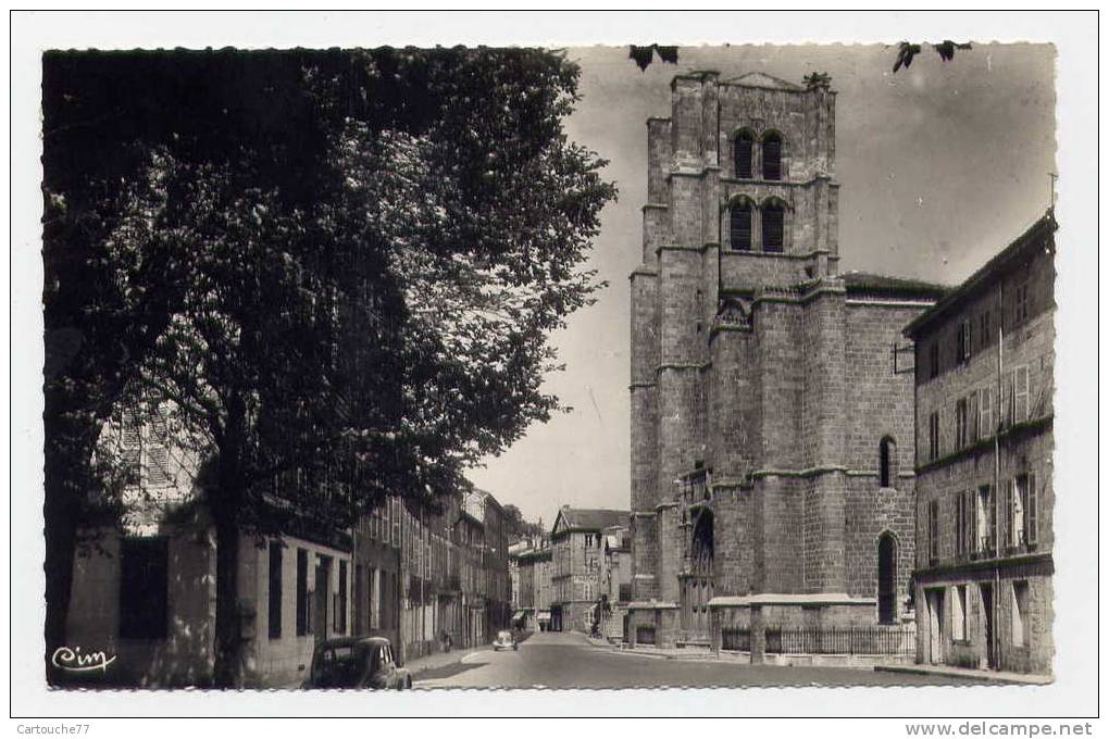 K10 - MONTBRISON - L'église Notre-Dame (jolie Carte Semi-moderne) - Montbrison