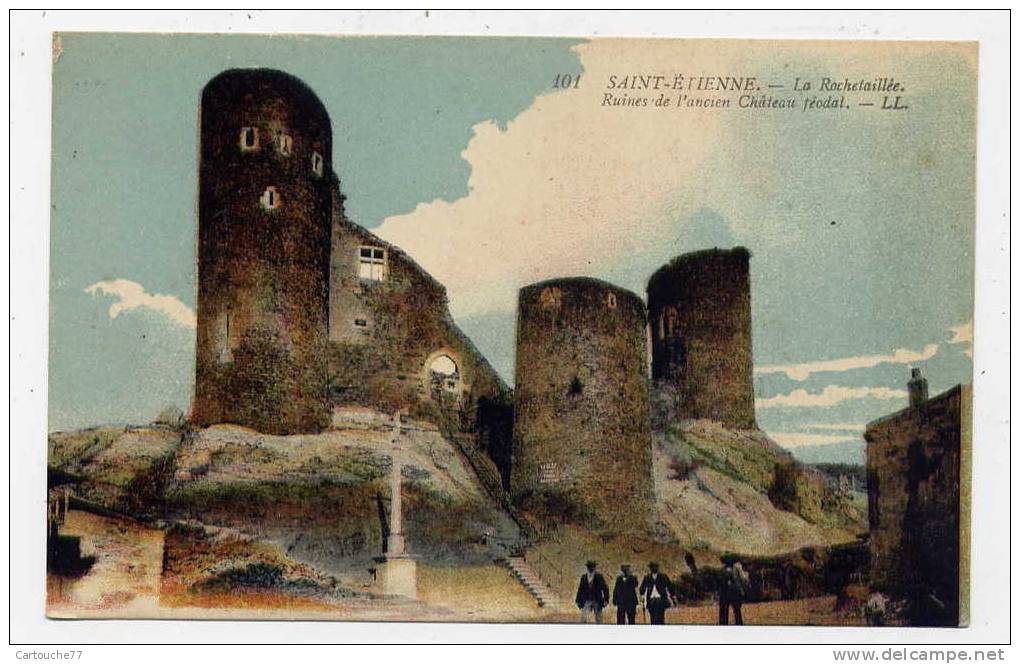 K10 - ROCHETAILLEE - Ruines De L'ancien Château Féodal (1918) - Rochetaillee