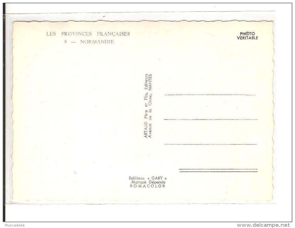 NORMANDIE - CARTE AVEC MONUMENTS - Other & Unclassified