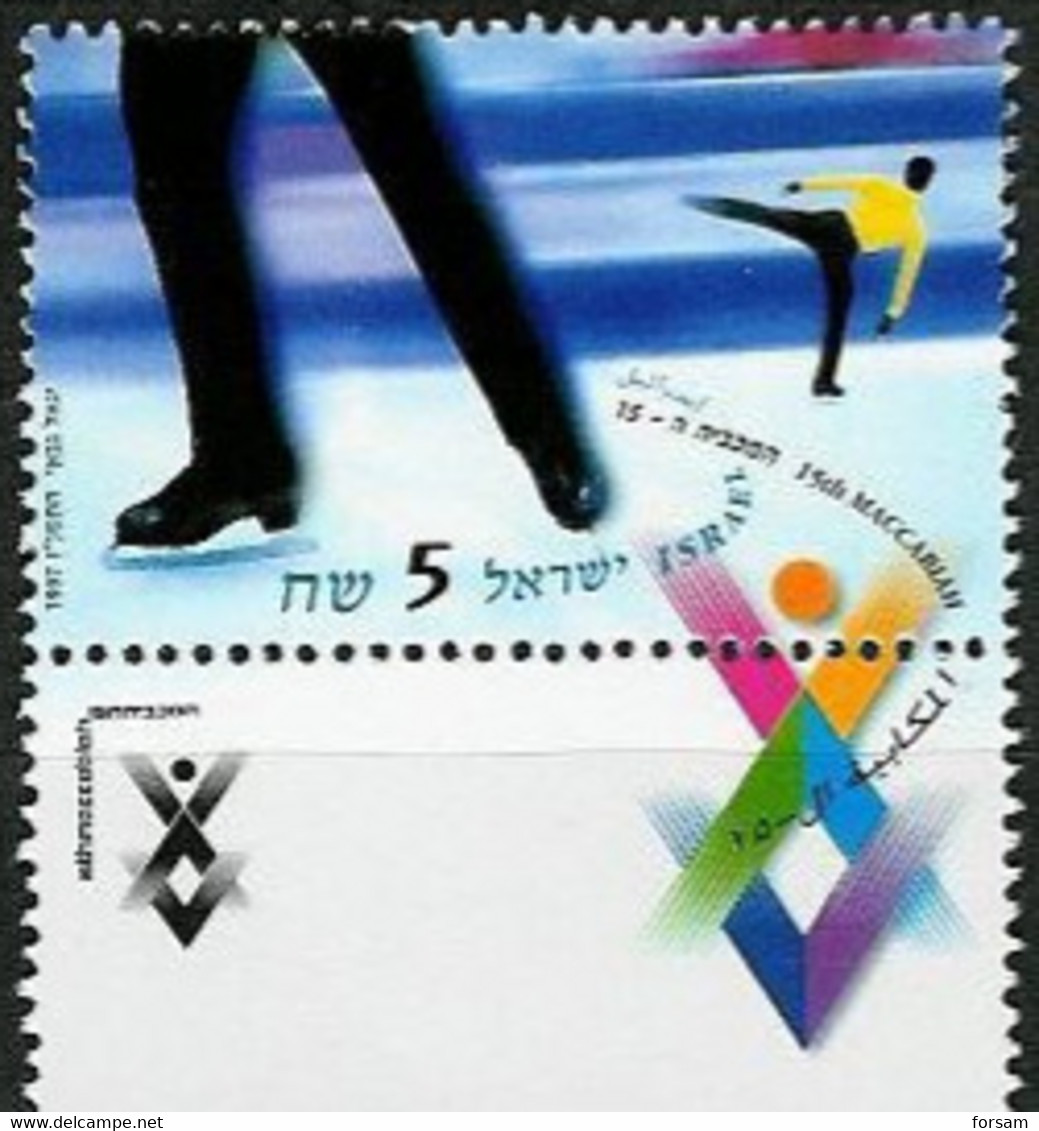 ISRAEL...1997...Michel # 1430...MNH. - Ungebraucht (mit Tabs)