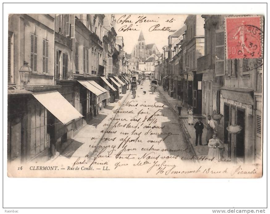 CPA-----60----CLERMONT----RUE De CONDE - Clermont