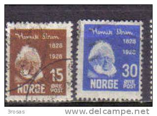 Norvege Norway 1928 Ibsen Obl - Usati