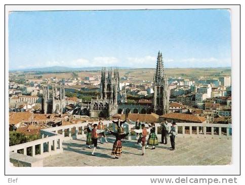 BURGOS , Catedral Y Danza Tipica ; 1963 B/TB - Burgos