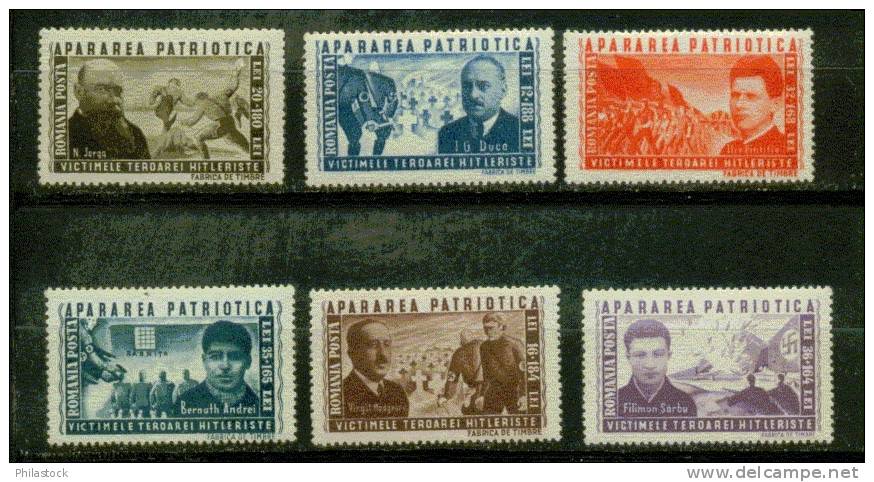 ROUMANIE N° 823 A 828 ** - Unused Stamps