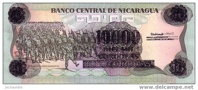 NICARAGUA   10 000 Cordobas / 10 Cordobas  Daté De 1985  Pick 158    ***** QUALITE  XF ***** - Nicaragua