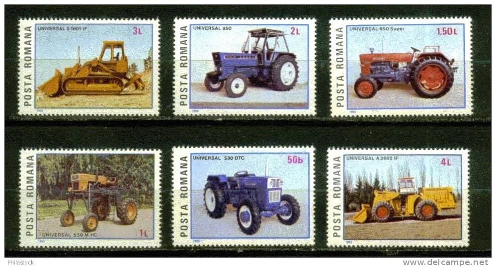ROUMANIE N° 3605 A 3610 ** - Unused Stamps