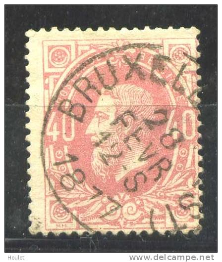 Belgien Mi.N° 31Plf. Gestempelt Freimarken: König Leopold II ;Marke Aus Der Serie König Leopold II, - 1884-1891 Leopold II.