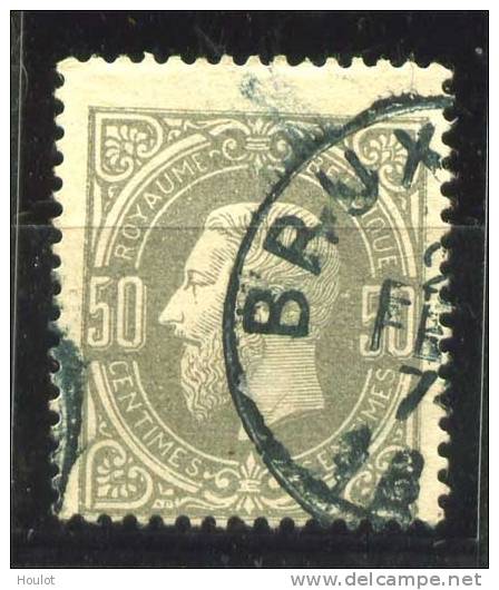 Belgien Mi.N° 32 Gestempelt Freimarken: König Leopold II, Marke Aus Der Serie König Leopold II, 50 Cent - 1869-1883 Leopold II.