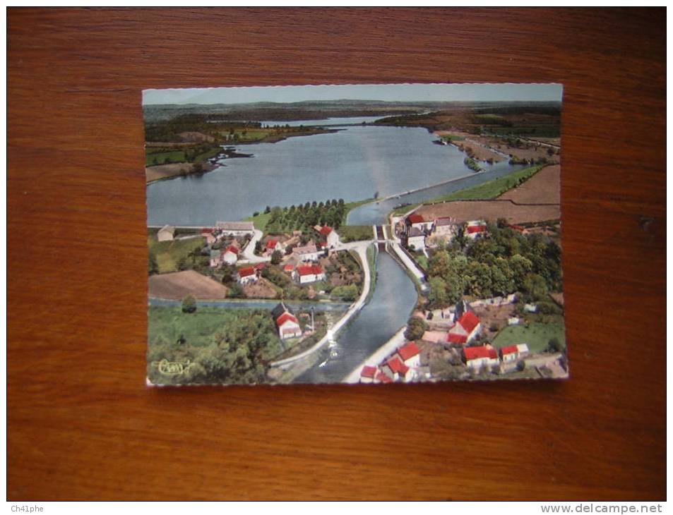 CORBIGNY / VUE AERIENNE / LES ETANGS DE BAYE ET DE VAUX ET LE CANAL DU NIVERNAIS - Corbigny