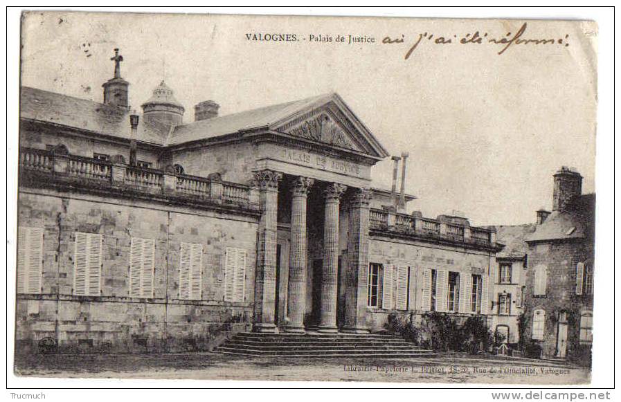 F3104 - VALOGNES- Palais De Justice - Valognes