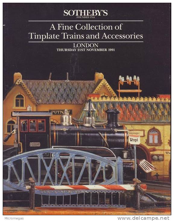 A Fine Collection Of Tinplate Trains And Accesories - Culture