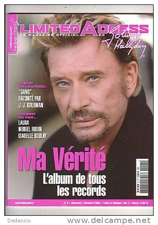 J.HALLYDAY :  LIMITED ACCESS  :  N° 5 . DECEMBRE 2005 - People