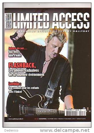 J.HALLYDAY :  LIMITED ACCESS  :  N° 8 . OCTOBRE 2006 - People