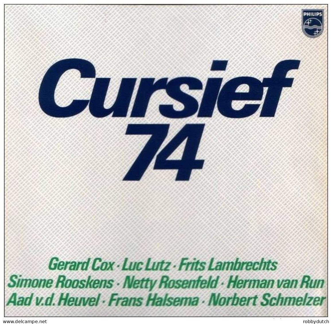 * LP * CURSIEF 74 - GERARD COX / LUC LUTZ / FRANS HALSEMA E.a. - Humor, Cabaret