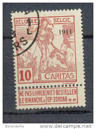 Belgie Ocb Nr : 98 Gestempeld (zie Scan) - 1910-1911 Caritas