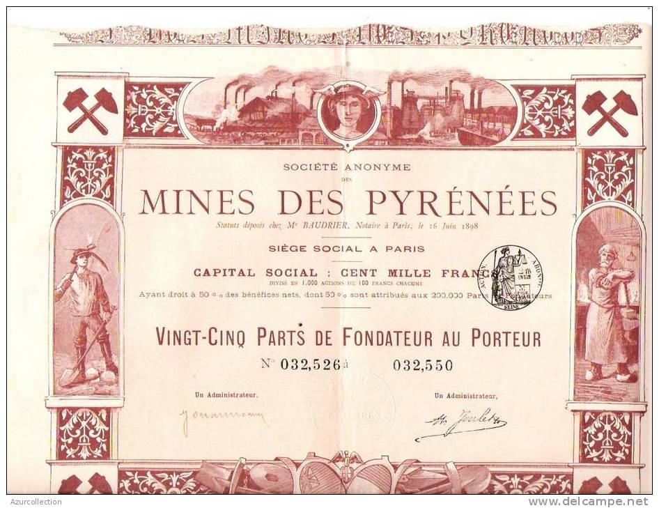 MINES DES PYRENEES - Miniere