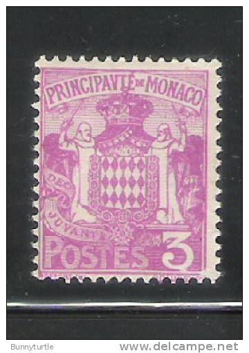 Monaco 1924-33 Grimaldi Family Coat Of Arms Mint - Autres & Non Classés