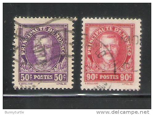 Monaco 1932-37 Prince Louis II Used - Autres & Non Classés