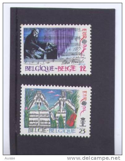 Cept 1985 Belgique Belgie Yvertn° 2175-76 *** MNH Cote 5 Euro - 1985
