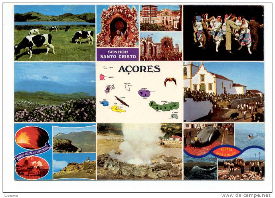 Portugal Cor 1539 – Açores – Azores – Aspectos Paisagísticos Do Arquipélago - Açores