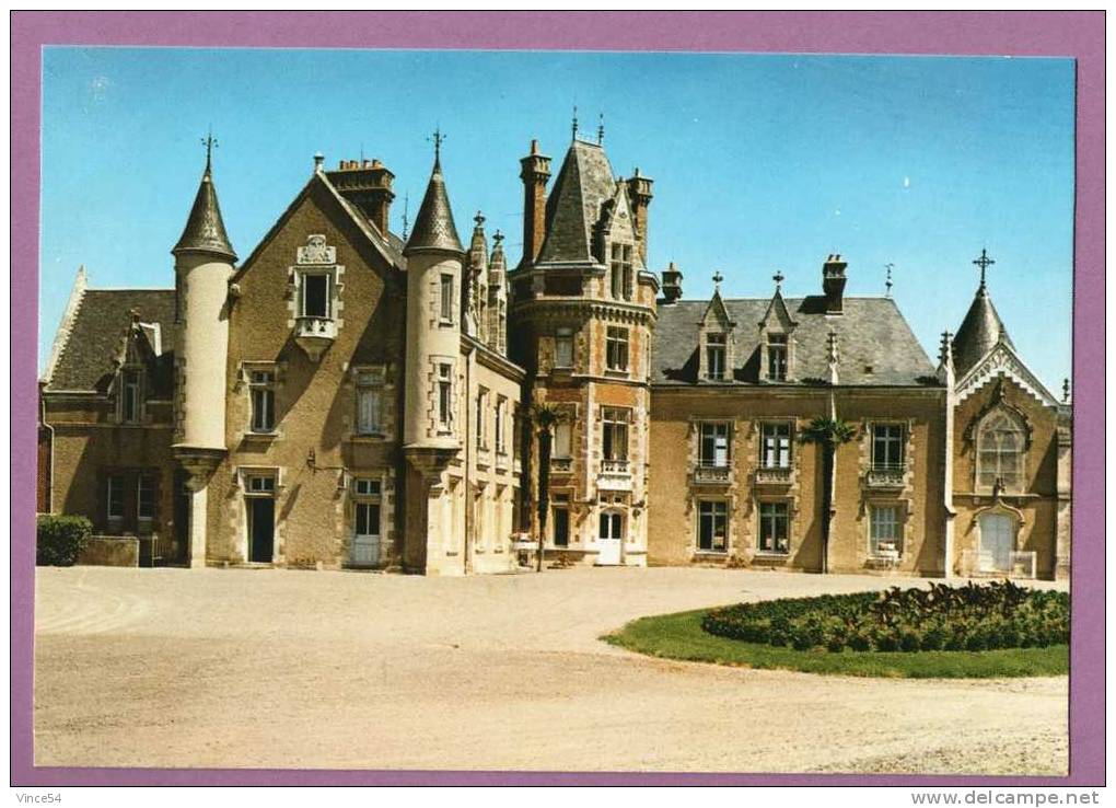 POUZAUGES : Château De La Motte. Non Circulé. Scans Recto/verso - Pouzauges