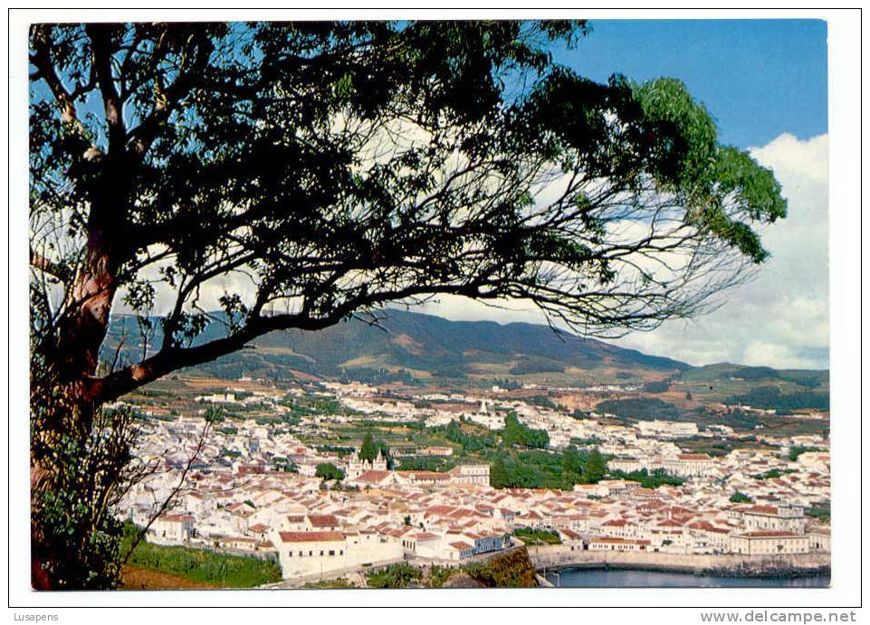 Portugal Cor 1544 – Açores – Azores – Ilha Terceira – Vista De Angra Do Heroísmo - Açores