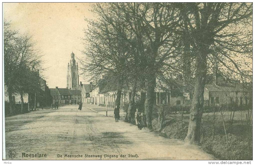 Roeselare - De Meensche Steenweg (ingang Der Stad) - Roeselare